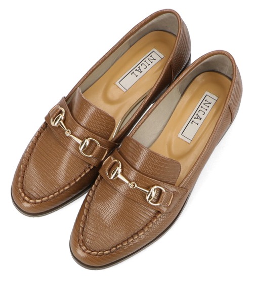 NICAL（ニカル）の「【本革】【NICAL】ビットモチーフローファー/14305（ローファー・レディース・ブラック/ブラウン/グレー・37/38/39/40/41/36/35）」の4枚目の写真