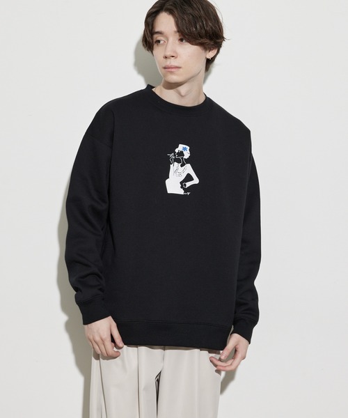 JUNRED（ジュンレッド）の「Naoki Yoshimuraプリントスウェット（スウェット・メンズ・ブラック/ネイビー/グレー・LL/M/L）」の16枚目の写真