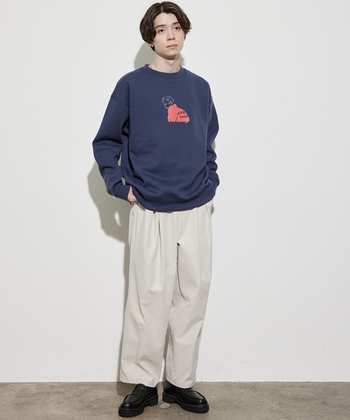 JUNRED（ジュンレッド）の「Naoki Yoshimuraプリントスウェット（スウェット・メンズ・ブラック/ネイビー/グレー・LL/M/L）」の13枚目の写真