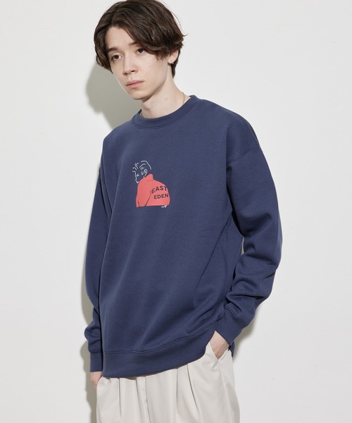 JUNRED（ジュンレッド）の「Naoki Yoshimuraプリントスウェット（スウェット・メンズ・ブラック/ネイビー/グレー・LL/M/L）」の17枚目の写真