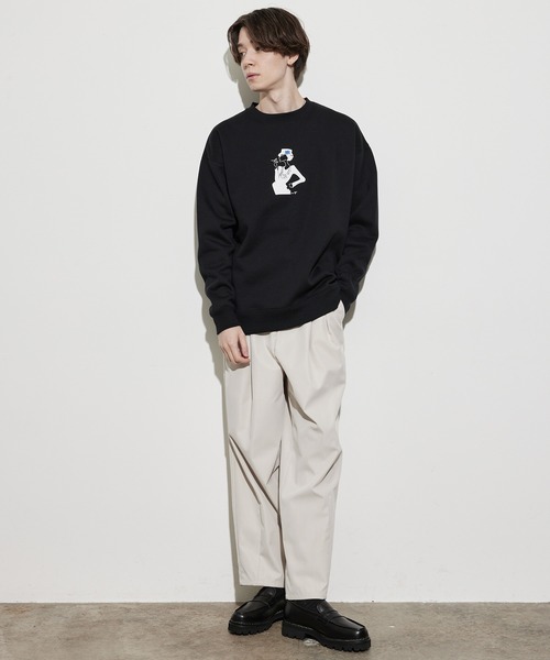 JUNRED（ジュンレッド）の「Naoki Yoshimuraプリントスウェット（スウェット・メンズ・ブラック/ネイビー/グレー・LL/M/L）」の12枚目の写真