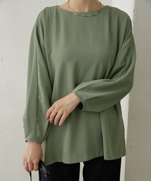 URBAN RESEARCH DOORS | タックスリーブチュニックブラウス(シャツ/ブラウス)