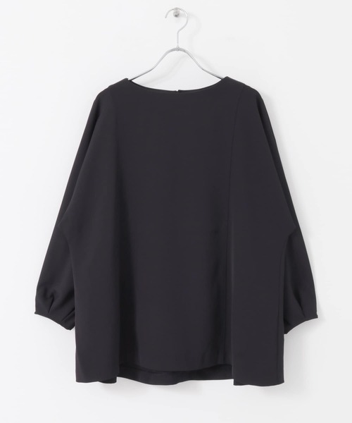 URBAN RESEARCH DOORS(アーバンリサーチドアーズ)の「タックスリーブチュニックブラウス(シャツ/ブラウス・レディース・グレー系その他/グリーン/ネイビー・ONE)」の15枚目の写真