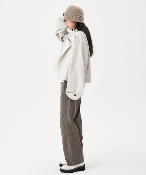 FEKETE(フェケテ)の「WOOL BLENDED KNIT HAT / ウールブレンドニットバケットハット(ハット・メンズ・ブラック/ベージュ/アイボリー・FREE)」の12枚目の写真