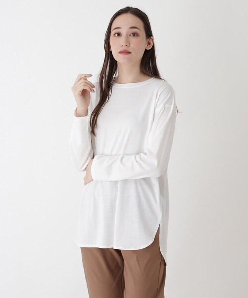 SHOO・LA・RUE（シューラルー）の「◆【2点セット】ニットベスト+ロンT（その他トップス・レディース・アイボリー/ブラウン系その他/ブラック系3/ピンク系・02/03/04）」の13枚目の写真