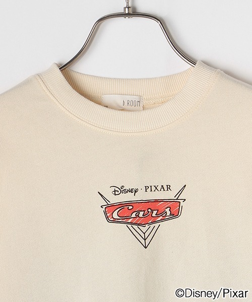 b・ROOM（ビールーム）の「【DISNEY/PIXAR】CARSワンマイルウエアセットアップ（アンサンブル・キッズ・アイボリー/トップグレー・90cm/110cm/100cm/120cm）」の8枚目の写真