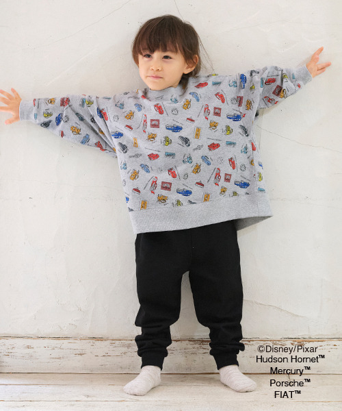 b・ROOM（ビールーム）の「【DISNEY/PIXAR】CARSワンマイルウエアセットアップ（アンサンブル・キッズ・アイボリー/トップグレー・90cm/110cm/100cm/120cm）」の21枚目の写真