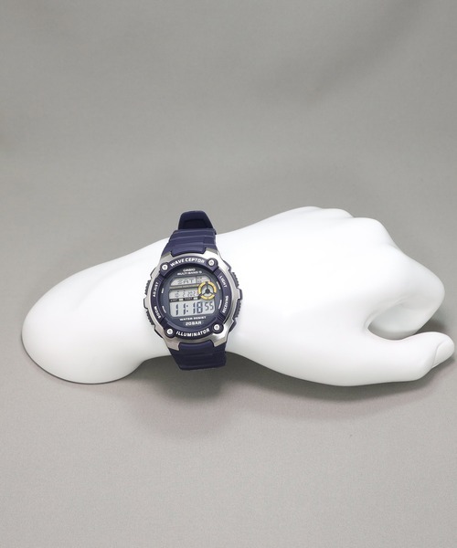 CASIO(カシオ)の「Casio Collection SPORTS / 電波時計 / WV-200R-2AJF(デジタル腕時計・メンズ・ネイビー・FREE)」の8枚目の写真