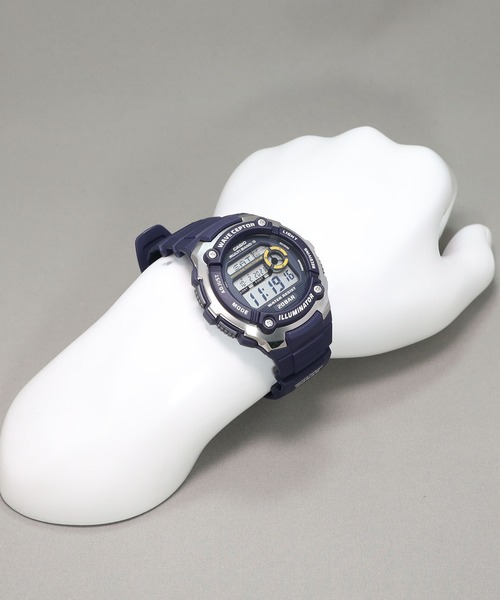 CASIO(カシオ)の「Casio Collection SPORTS / 電波時計 / WV-200R-2AJF(デジタル腕時計・メンズ・ネイビー・FREE)」の9枚目の写真