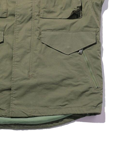 nonnative（ノンネイティブ）の「＜nonnative(ノンネイティブ)＞ TROOPER JK/アウター □□（ミリタリージャケット・メンズ・オリーブ・1/3/2）」の11枚目の写真