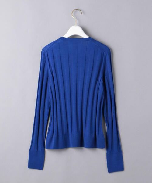 Gunn Johansson（グンヨハンソン）の「＜Gunn Johansson（グン ヨハンソン）＞リブ クルーネック ニット（ニット/セーター・レディース・ブラック/ロイヤルブルー・FREE）」の9枚目の写真