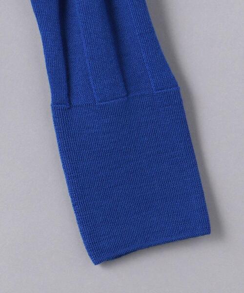 Gunn Johansson（グンヨハンソン）の「＜Gunn Johansson（グン ヨハンソン）＞リブ クルーネック ニット（ニット/セーター・レディース・ブラック/ロイヤルブルー・FREE）」の11枚目の写真