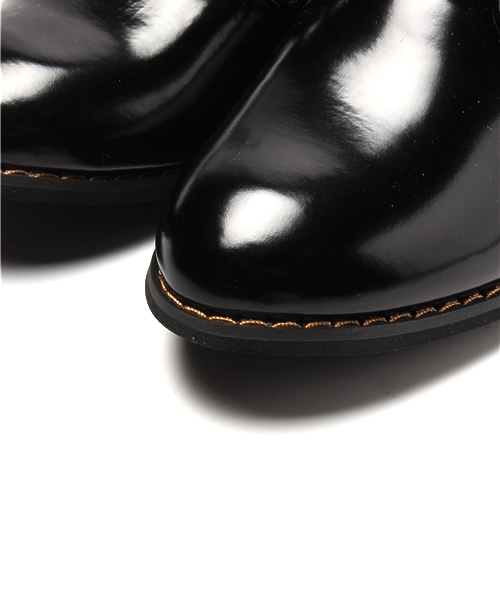 WEGO（ウィゴー）の「WEGO/レースアップブーティ（ブーティ・レディース・ブラック/ネイビー/ピンク・LARGE/MEDIUM）」の10枚目の写真