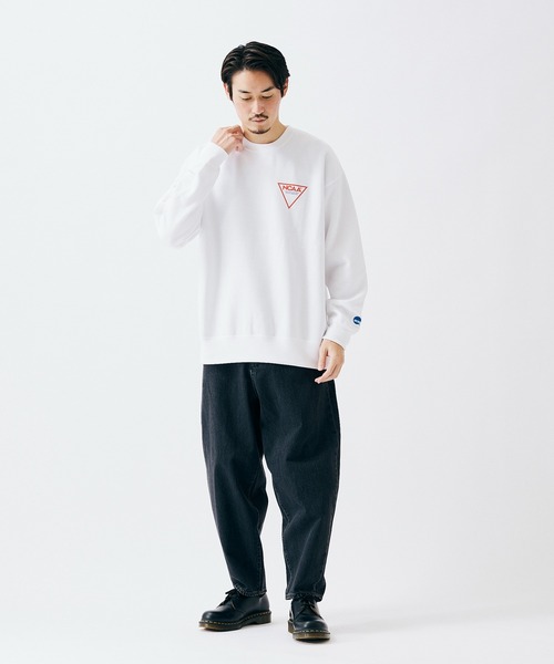 JOURNAL STANDARD（ジャーナルスタンダード）の「【NCAA × JS】別注 プリントロゴ スウェット  [ユニセックス対応]（スウェット・メンズ・マスタード/ホワイト/コバルトブルー/ネイビー/ライトグレー・LARGE/MEDIUM）」の15枚目の写真