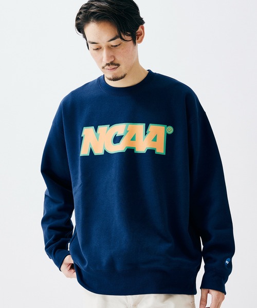 JOURNAL STANDARD（ジャーナルスタンダード）の「【NCAA × JS】別注 プリントロゴ スウェット  [ユニセックス対応]（スウェット・メンズ・マスタード/ホワイト/コバルトブルー/ネイビー/ライトグレー・LARGE/MEDIUM）」の16枚目の写真