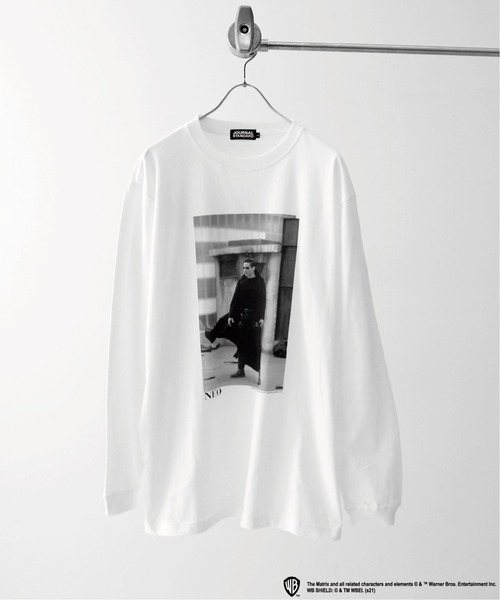 JOURNAL STANDARD（ジャーナルスタンダード）の「◆【THE MATRIX / ザ マトリックス】ロンT（Tシャツ/カットソー・メンズ・ホワイト/ブラック系その他/ブラック系その他2・MEDIUM/LARGE/X-LARGE）」の2枚目の写真