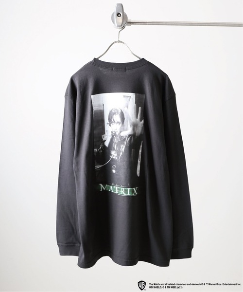 JOURNAL STANDARD（ジャーナルスタンダード）の「◆【THE MATRIX / ザ マトリックス】ロンT（Tシャツ/カットソー・メンズ・ホワイト/ブラック系その他/ブラック系その他2・MEDIUM/LARGE/X-LARGE）」の3枚目の写真