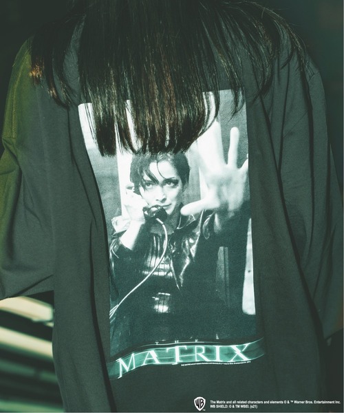 JOURNAL STANDARD（ジャーナルスタンダード）の「◆【THE MATRIX / ザ マトリックス】ロンT（Tシャツ/カットソー・メンズ・ホワイト/ブラック系その他/ブラック系その他2・MEDIUM/LARGE/X-LARGE）」の7枚目の写真