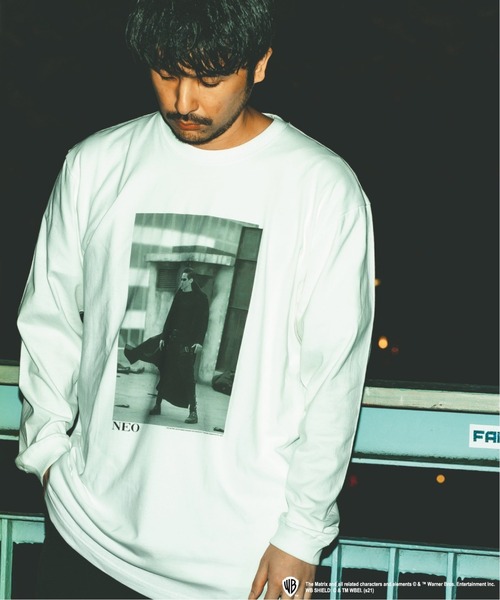 JOURNAL STANDARD（ジャーナルスタンダード）の「◆【THE MATRIX / ザ マトリックス】ロンT（Tシャツ/カットソー・メンズ・ホワイト/ブラック系その他/ブラック系その他2・MEDIUM/LARGE/X-LARGE）」の20枚目の写真