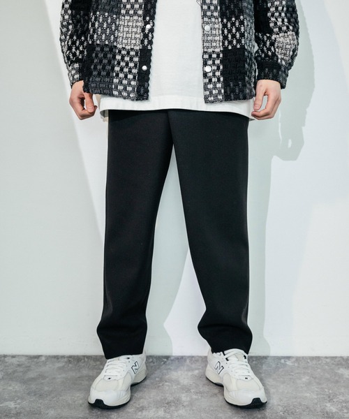 LiSS(リス)の「Liss/リス ダブルジャージー テーパードラップイージーパンツ(その他パンツ・メンズ・ブラック/ブラウン・1/2)」の3枚目の写真