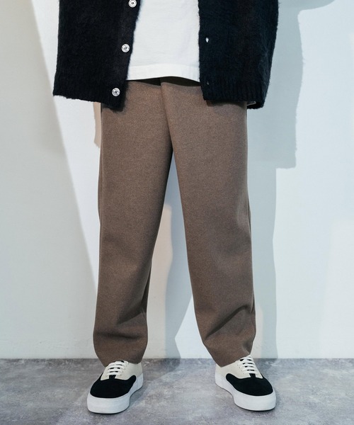 LiSS(リス)の「Liss/リス ダブルジャージー テーパードラップイージーパンツ(その他パンツ・メンズ・ブラック/ブラウン・1/2)」の7枚目の写真