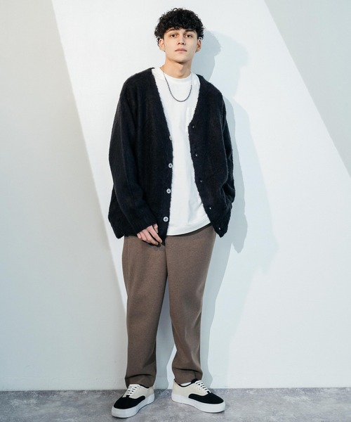 LiSS(リス)の「Liss/リス ダブルジャージー テーパードラップイージーパンツ(その他パンツ・メンズ・ブラック/ブラウン・1/2)」の18枚目の写真