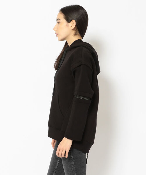 AULA AILA(アウラアイラ)の「AULA AILA(アウラ アイラ)別注2WAYバックプリーツパーカー(パーカー・レディース・ホワイト/ベージュ/ブラック・FREE)」の20枚目の写真