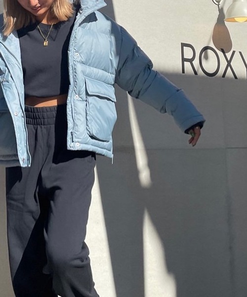 ROXY(ロキシー)の「BOUNCY/ロキシーダウンジャケット(ダウンジャケット/コート・レディース・ブラック/ブラック系その他/ベージュ・SMALL/MEDIUM/LARGE)」の8枚目の写真