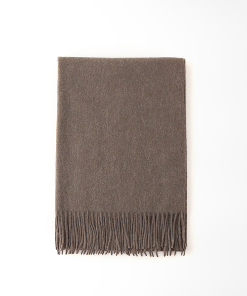 Simplicite（サンプリシテ）の「《追加》カシミアコンストール◆（マフラー・レディース・チャコールグレー/ブラウン/ブルー/グリーン・FREE）」の6枚目の写真