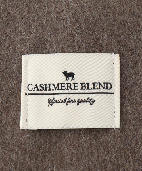 Simplicite（サンプリシテ）の「《追加》カシミアコンストール◆（マフラー・レディース・チャコールグレー/ブラウン/ブルー/グリーン・FREE）」の7枚目の写真