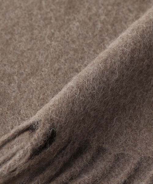 Simplicite（サンプリシテ）の「《追加》カシミアコンストール◆（マフラー・レディース・チャコールグレー/ブラウン/ブルー/グリーン・FREE）」の9枚目の写真