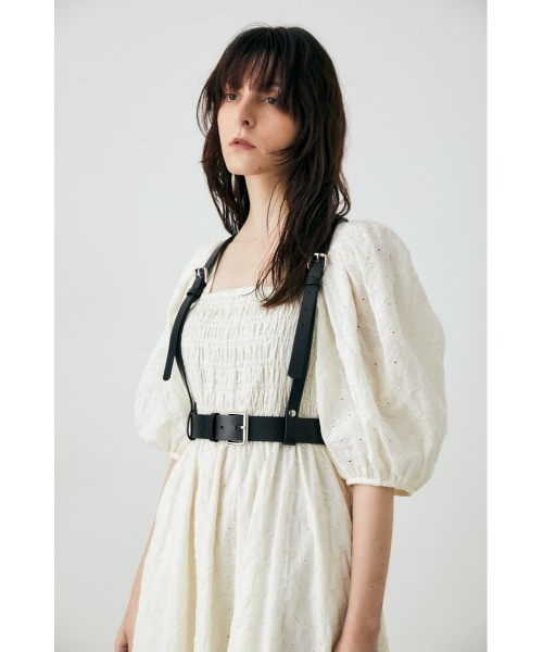 MOUSSY（マウジー）の「HARNESS ベルト（ベルト・レディース・ブラック・FREE）」の5枚目の写真