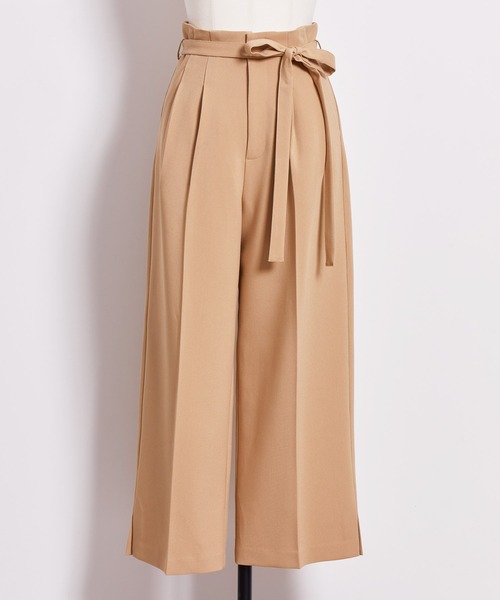 NOELA（ノエラ）の「リネンタッチストレートパンツ（その他パンツ・レディース・オレンジ/イエロー/ベージュ・S/M）」の13枚目の写真