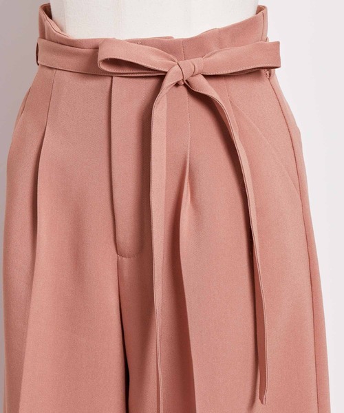 NOELA（ノエラ）の「リネンタッチストレートパンツ（その他パンツ・レディース・オレンジ/イエロー/ベージュ・S/M）」の6枚目の写真