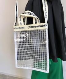 INGNI | PVCメッシュロゴショルダーBAG(トートバッグ)