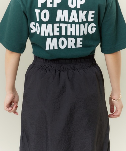 NOMINE(ノミネ)の「ワッシャーマーメイド2WAYスカート【セットアップ対応】(スカート・レディース・ブラック/パープル/オレンジ/セージグリーン/パープル系その他/グリーン/ブラック系その他・S/M)」の11枚目の写真