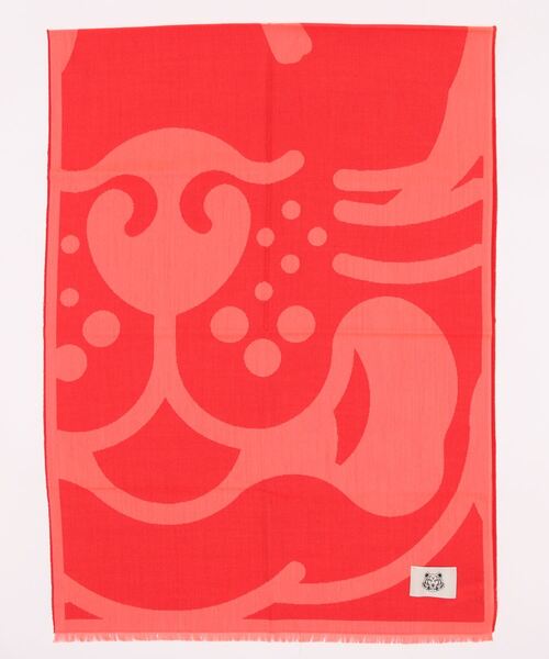 KENZO(ケンゾー)の「ウールマフラー K-Tiger(マフラー・レディース・レッド系その他/グレー系その他・ONE SIZE)」の1枚目の写真