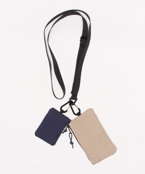 CAMP7（キャンプセブン）の「アウトドアや野外フェスに最適【CAMP7】ケースセット（ショルダーバッグ・メンズ・ブラック/ベージュ/カーキブラウン・ONE SIZE）」の4枚目の写真