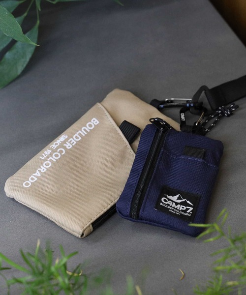 CAMP7（キャンプセブン）の「アウトドアや野外フェスに最適【CAMP7】ケースセット（ショルダーバッグ・メンズ・ブラック/ベージュ/カーキブラウン・ONE SIZE）」の8枚目の写真