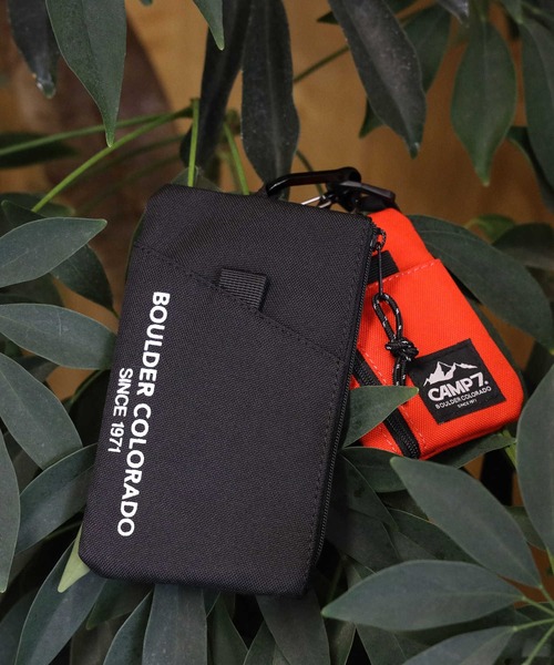 CAMP7（キャンプセブン）の「アウトドアや野外フェスに最適【CAMP7】ケースセット（ショルダーバッグ・メンズ・ブラック/ベージュ/カーキブラウン・ONE SIZE）」の10枚目の写真