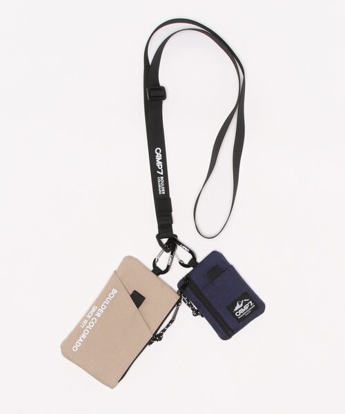 CAMP7（キャンプセブン）の「アウトドアや野外フェスに最適【CAMP7】ケースセット（ショルダーバッグ・メンズ・ブラック/ベージュ/カーキブラウン・ONE SIZE）」の13枚目の写真