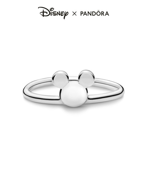 PANDORA（パンドラ）の「ディズニー ミッキー シルエット リング