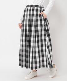 studio CLIP | シャドウブロックチェックスカート(スカート)