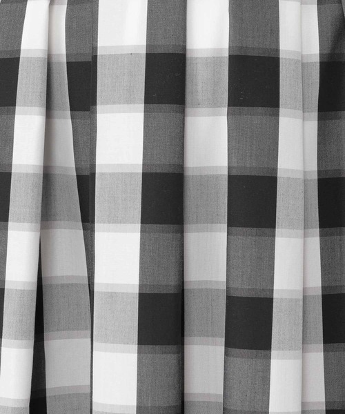 studio CLIP(スタディオクリップ)の「シャドウブロックチェックスカート(スカート・レディース・ブラック/ベージュ/グリーン・FREE)」の19枚目の写真