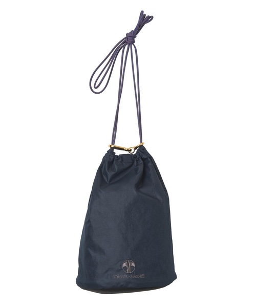 和ROBE(ワローブ)の「KIN-CHAKU BAG(ハンドバッグ・メンズ・ブラック/チャコール/ダークネイビー・FREE)」の1枚目の写真