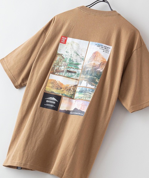OUTDOOR PRODUCTS APPAREL(アウトドアプロダクツアパレル)の「USAコットングラフィック バックプリント ビッグシルエット Tシャツ(Tシャツ/カットソー・メンズ・ベージュ系その他/その他3/その他2/ブラック系その他/ホワイト系その他/ネイビー/ベージュ/ブラック/アイボリー/ホワイト/その他1/オリーブ・MEDIUM/X-LARGE/LARGE)」の8枚目の写真