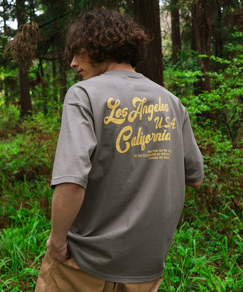 OUTDOOR PRODUCTS APPAREL(アウトドアプロダクツアパレル)の「USAコットングラフィック バックプリント ビッグシルエット Tシャツ(Tシャツ/カットソー・メンズ・ベージュ系その他/その他3/その他2/ブラック系その他/ホワイト系その他/ネイビー/ベージュ/ブラック/アイボリー/ホワイト/その他1/オリーブ・MEDIUM/X-LARGE/LARGE)」の9枚目の写真
