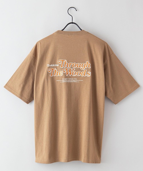 OUTDOOR PRODUCTS APPAREL(アウトドアプロダクツアパレル)の「USAコットングラフィック バックプリント ビッグシルエット Tシャツ(Tシャツ/カットソー・メンズ・ベージュ系その他/その他3/その他2/ブラック系その他/ホワイト系その他/ネイビー/ベージュ/ブラック/アイボリー/ホワイト/その他1/オリーブ・MEDIUM/X-LARGE/LARGE)」の22枚目の写真