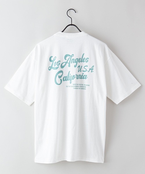 OUTDOOR PRODUCTS APPAREL(アウトドアプロダクツアパレル)の「USAコットングラフィック バックプリント ビッグシルエット Tシャツ(Tシャツ/カットソー・メンズ・ベージュ系その他/その他3/その他2/ブラック系その他/ホワイト系その他/ネイビー/ベージュ/ブラック/アイボリー/ホワイト/その他1/オリーブ・MEDIUM/X-LARGE/LARGE)」の14枚目の写真