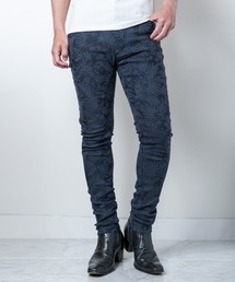 JOHNNY WOLF | FOREST GATE-BOTANICAL(フォレストゲート-ボタニカル)ボタニカルジャガード ストレッチ スキニーパンツ(デニムパンツ)